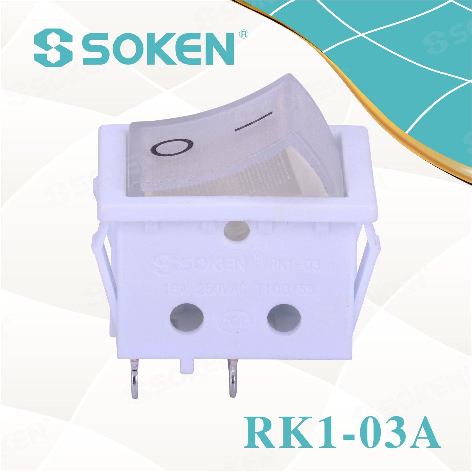 20 AMP Lighted Rocker Switch