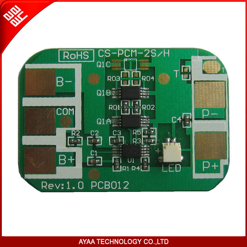 2 S LiFePO4 Battery with BMS