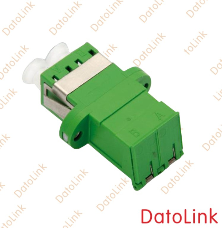 LC Duplex Fiber Optic Adapters with Shutter