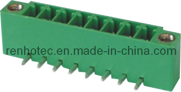 3.5mm 5.08mm Right Angle Pluggable Terminal Block Connector