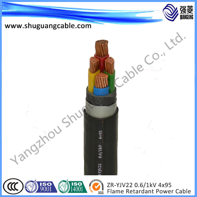 Zr-Yjv22 0.6/1kv 4X95/LV/XLPE Insulation/Power Cable