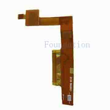 Flat Printed Control Keypad Overlayer FPC Flexible Circuit