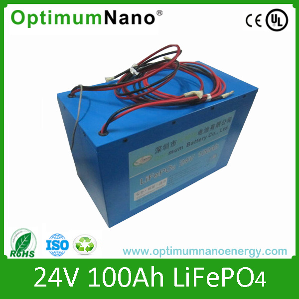 LiFePO4 Battery 24V 100ah for Solar Storage with PCM