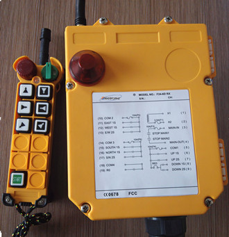 6 Button Double Speed Wireless Remote Controller F24-6D