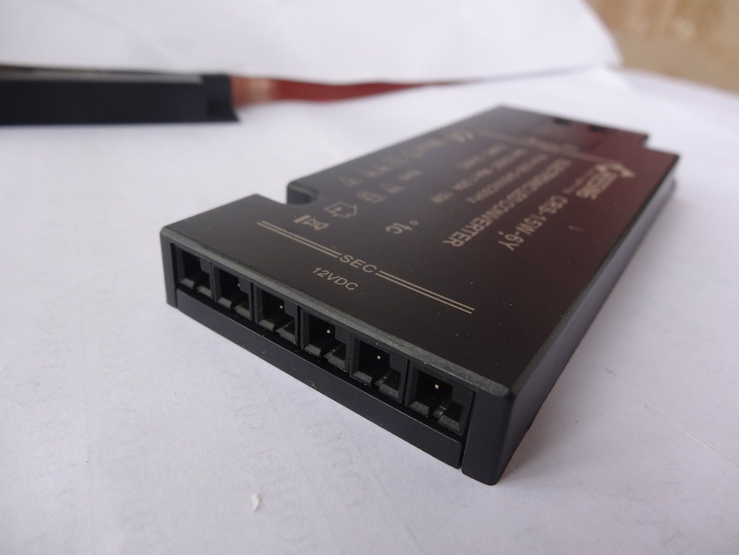 LED 15W Driver with 6 Way DC Socket