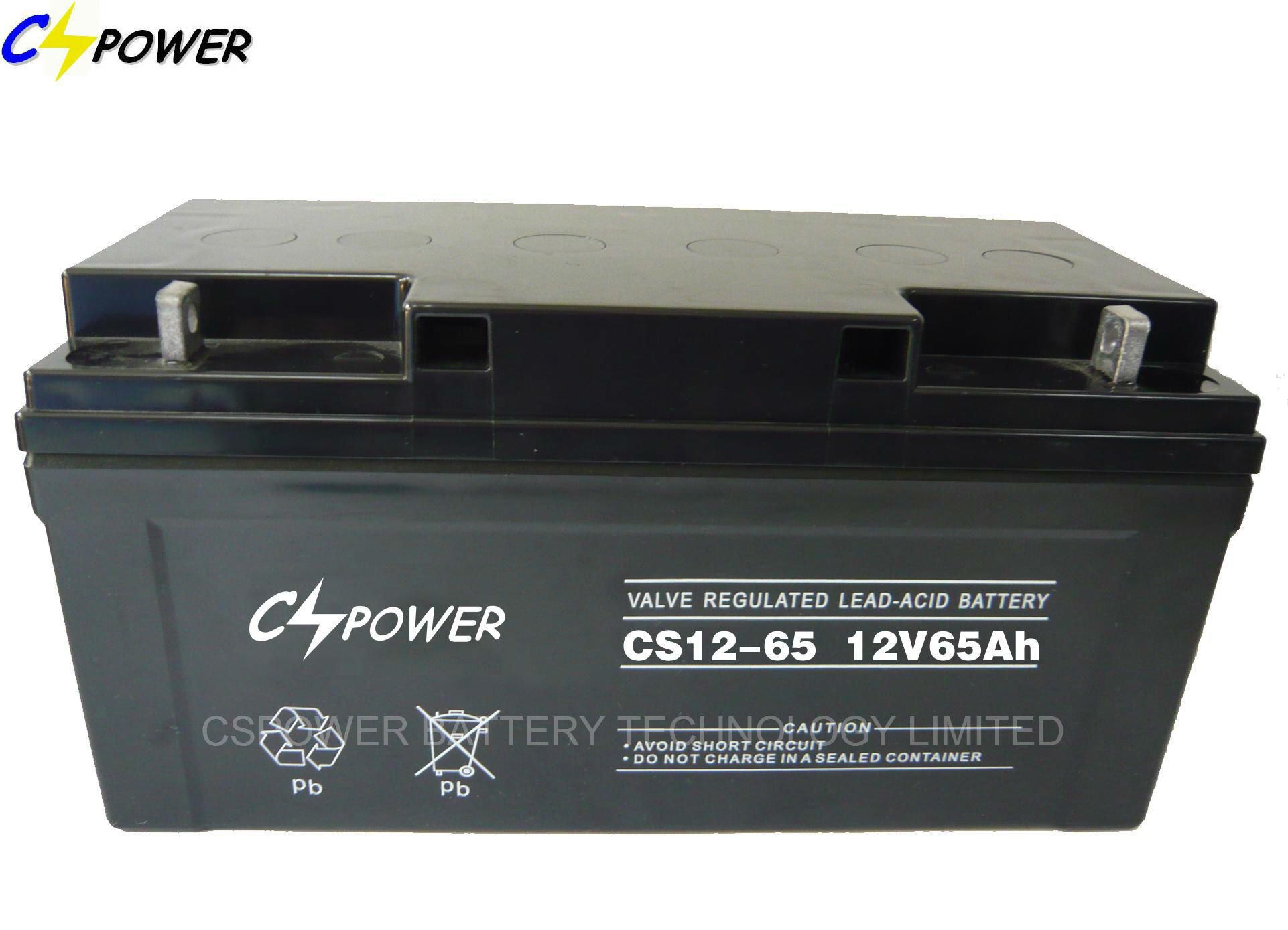 VRLA Accumulator AGM Akkumulator 12V65ah Battery