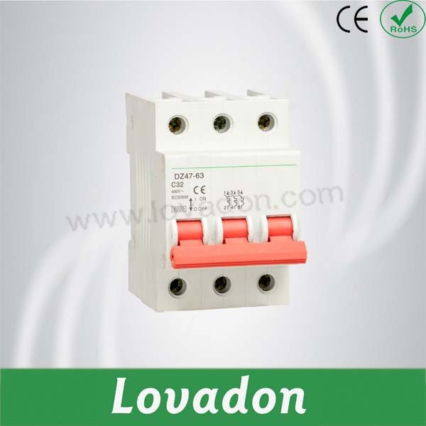 Good Quality Lbkn 3 Pole Miniature Circuit Breaker