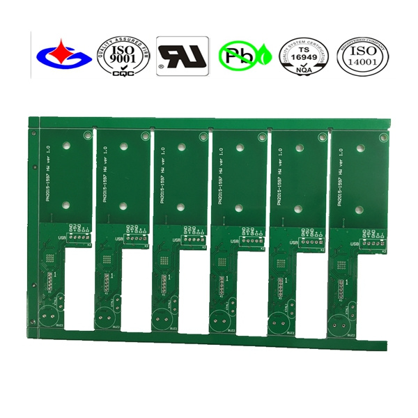 Fr4 Fiberglass Epoxy 2 Layer Rigid PCB Circuit Board