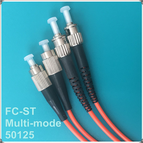 FC-St 03m, PC Standard, Multi-Mode Double Core 3.0/2.0 50/125 Optic Fiber Patch Cord