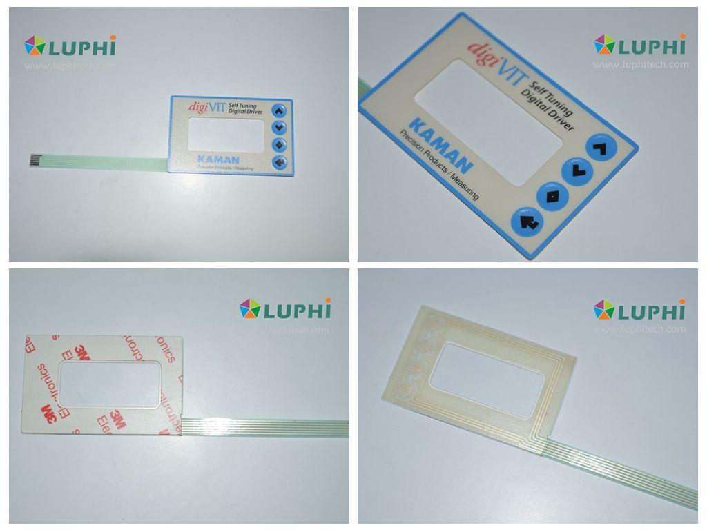 Small Size Rim Embossed Buttons Membrane Switch (MIC-0193)