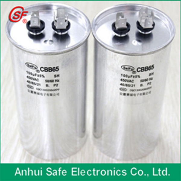 Cbb65 Air Conditioner Capacitor 250VAC 35UF