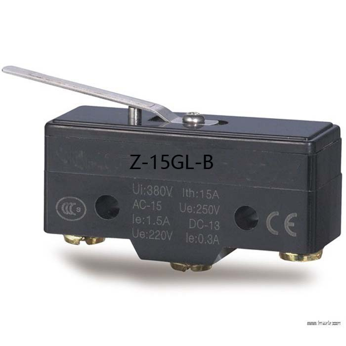 15A General Purpose Steel Left Lever Zippy Micro Switch Omron Micro Switch Z-15gl-B