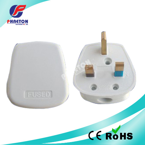 UK 13A 250V AC 3pin Unbreakable Power Plug