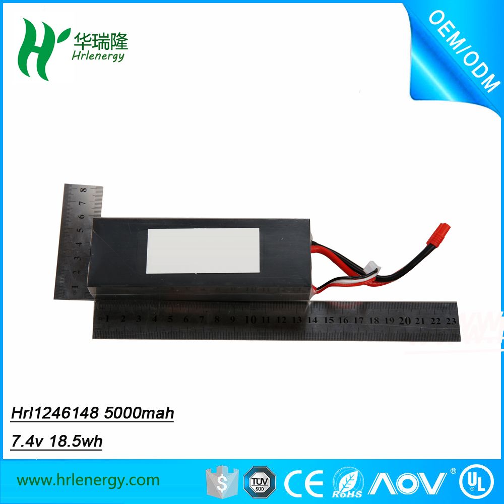 2500mAh 7.4V 25c RC Li-Polymer Battery for Quadcopter Drone