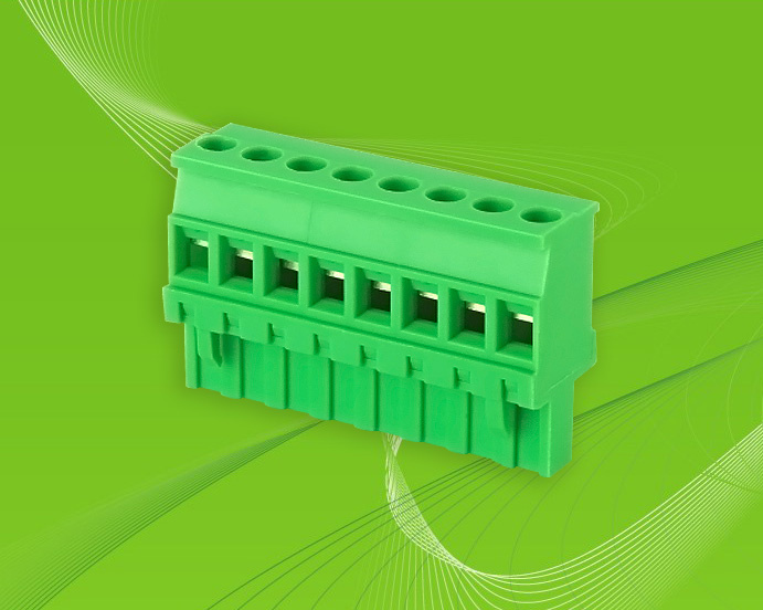 PCB Pluggable Terminal Block with Height of 26.2mm