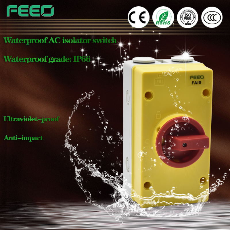 High Quality 2pole 20A Fais Series Isolator Switch