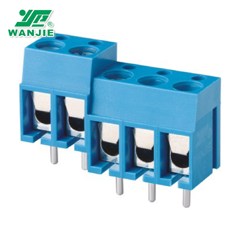 Blue Foil Clamp Modular Terminal Block