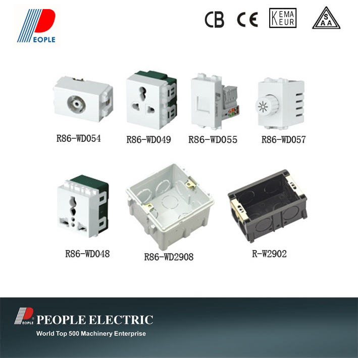 Wall Switch and Socket (R86-WD Functional Parts)