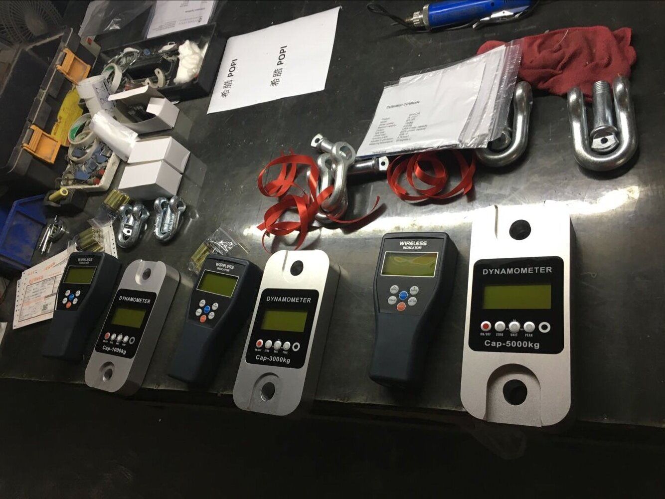 Dynamometer with Wireless Indicator/ Remote Display 10 Tons
