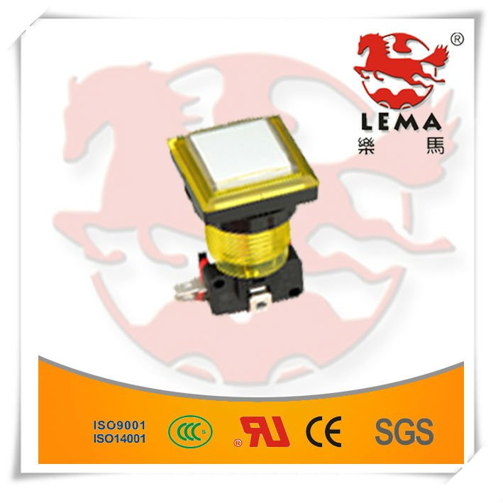 Lema Rectangle LED Push Button Switch