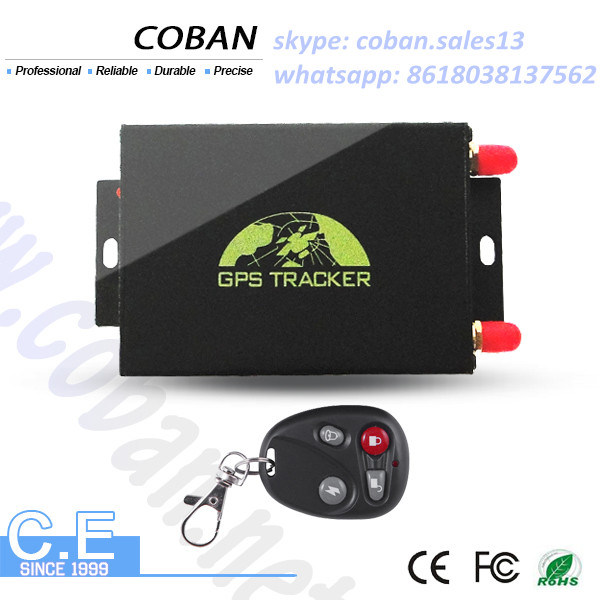 Dual SIM Card GPS Tracker Tk105 GPS Vehicle Tracker with Camera & Door Lock/ Unlock System