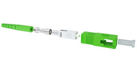 Sc APC Simplex Duplex Fibre Optic Connector