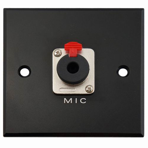 Aluminum AV Wall Socket, Face Plate (9.2070)