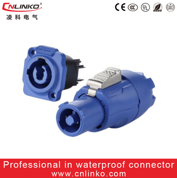 Glod Plated IP65 Powercon/Waterproof Power Connector
