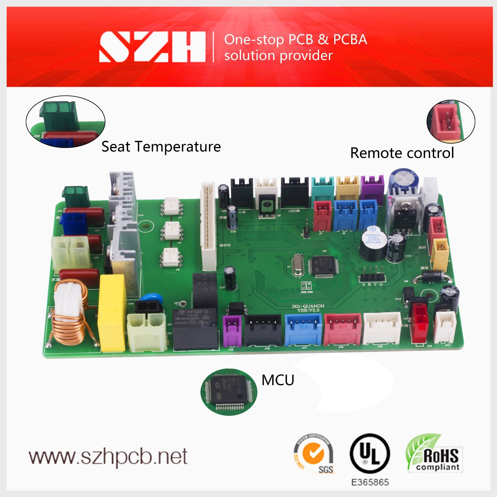 One-Stop Advanced Bidet PCB PCBA Solutions Provider