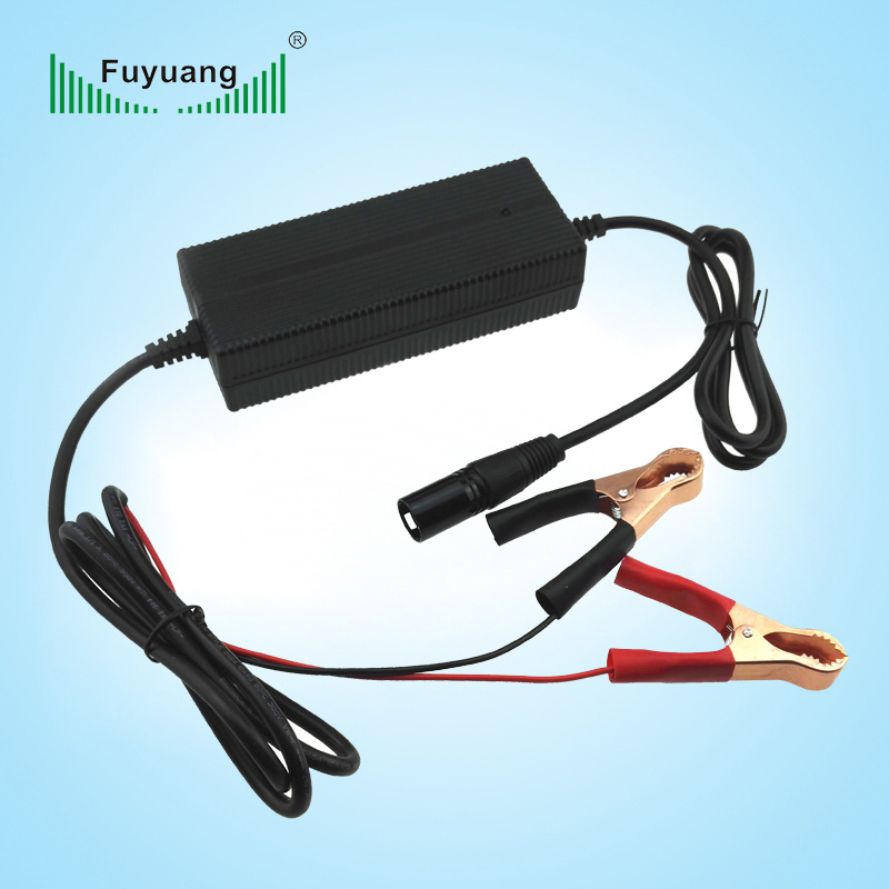 DC to DC 50.4V 2A Li-ion Battery Car Charger