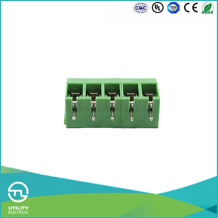 New Spring Utl Product Mu2.5p-H5.08 Plastic Wago PCB Terminal Block