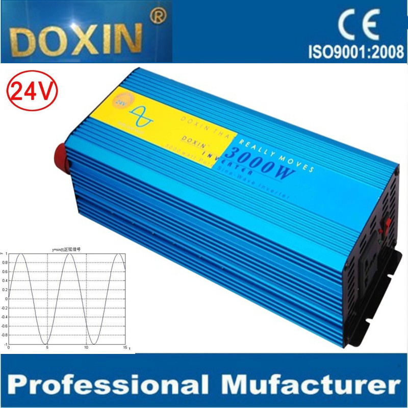 24V 3000W DC to AC Pure Sine Wave Inverter