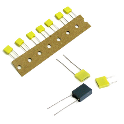 High Quality Miniature Metallized Polyester Film Capacitor
