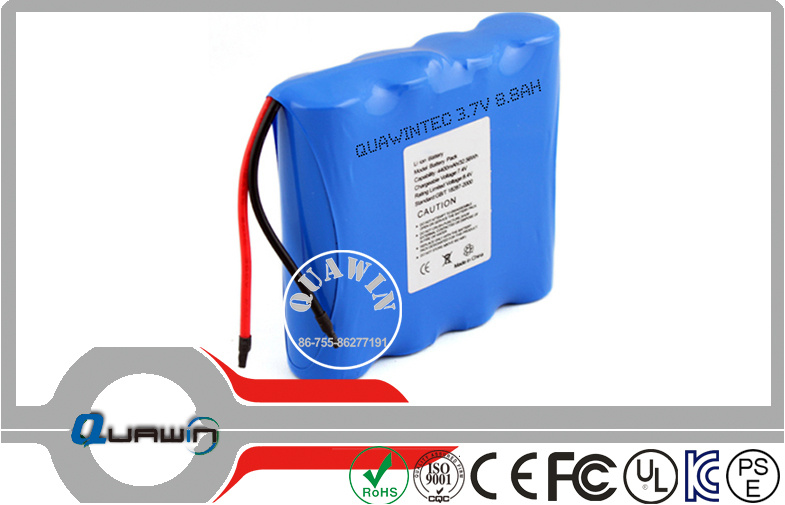 1s4p 3.7V 8800mAh Lithium Battery Pack