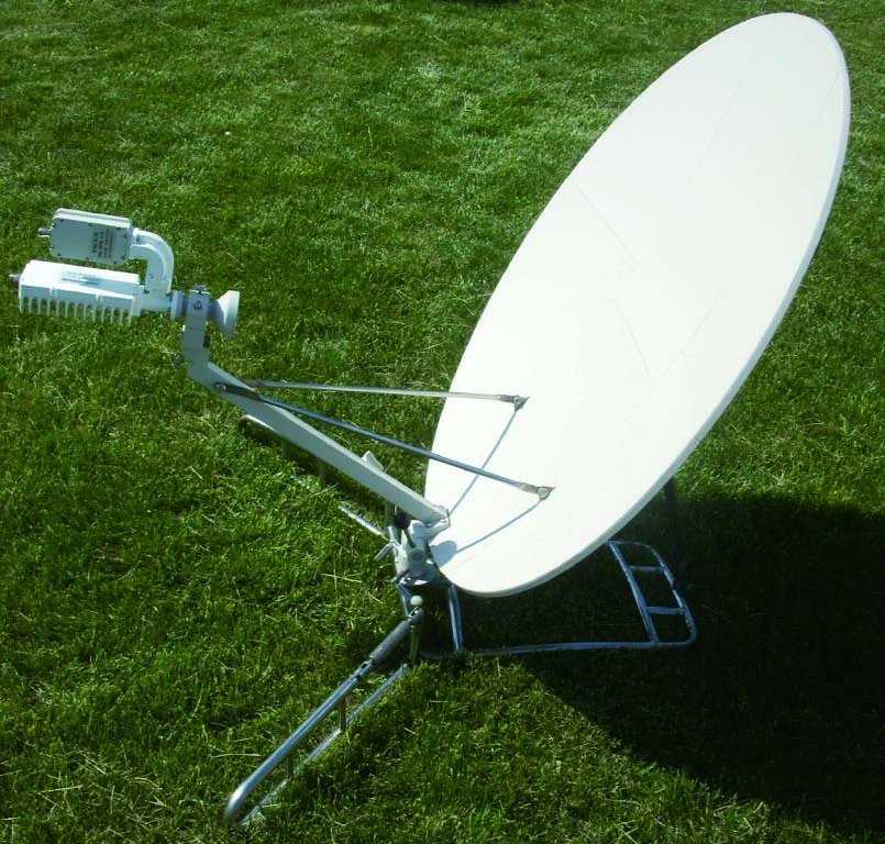 0.9m Aluminum Flyaway Satellite Antenna