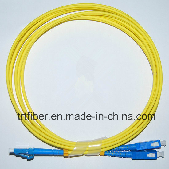 LC-Sc Sm 9/125 Duplex 2.0mm 1m Optic Patch Cord