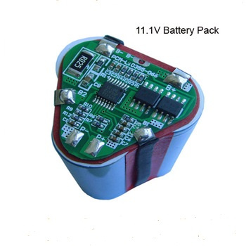 18650 Battery, 3s1p 11.1V 2600mAh Li-ion Battery Pack