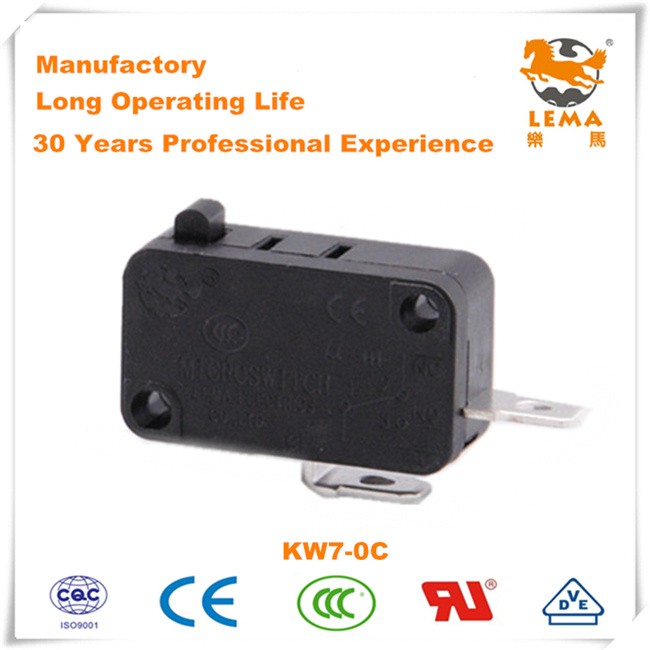 Lema Kw7-0c Spdt-Nc CCC Ce UL VDE Micro Switch