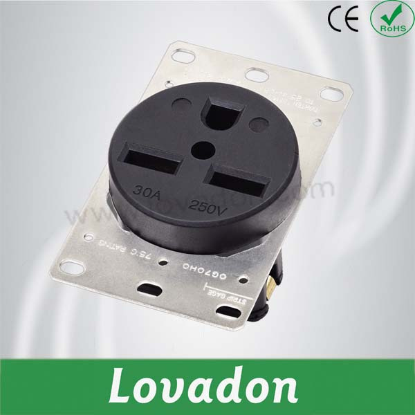 L6-30r American Three-Hole Power Outlet