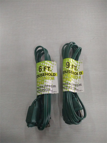 Green Power Extension Cord Cable