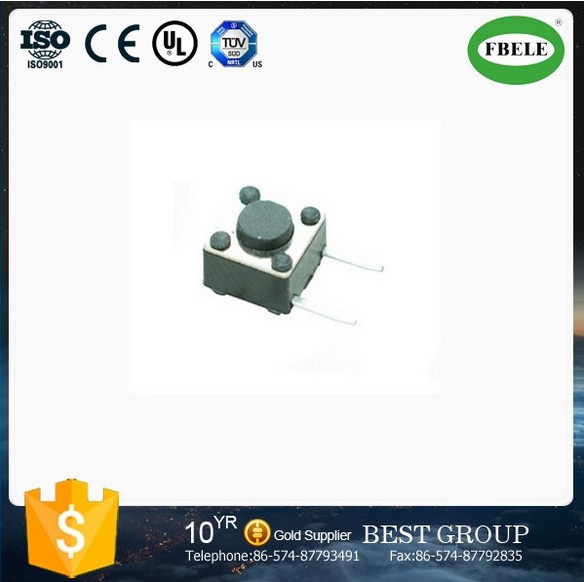 2 Pin Micro Push Button Square Stem Tactile Push Button Switch