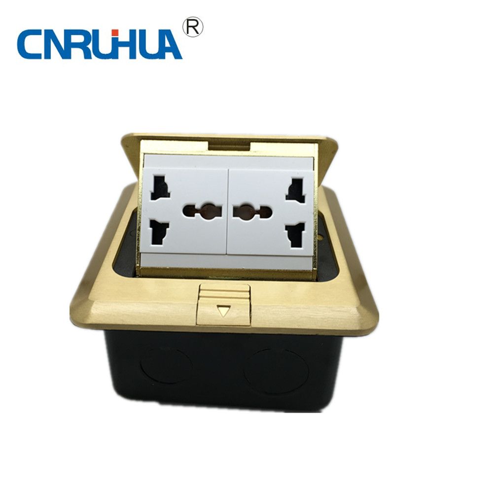 New Design Cnruihua Hm803 Square Floor Socket Floor Mounted Sockets