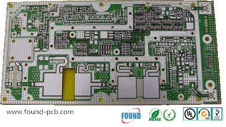 Rogers4350b HDI Rogers4003c PCB