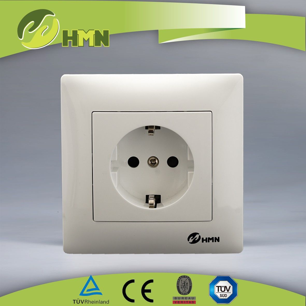 TUV Ce CB Certified European Standard Schuko Wall Socket
