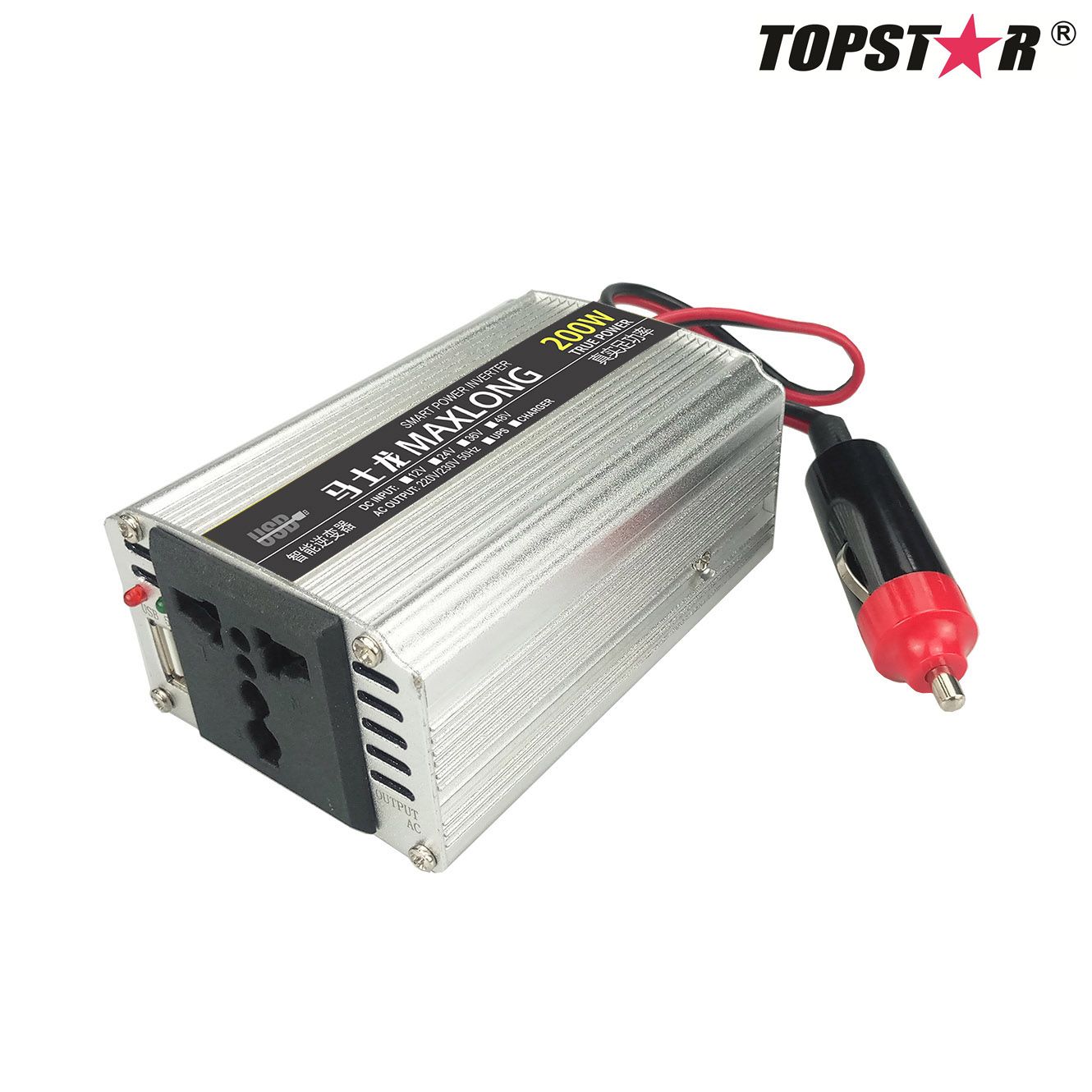 Modified Sine Wave Car Power Inverter (200W)
