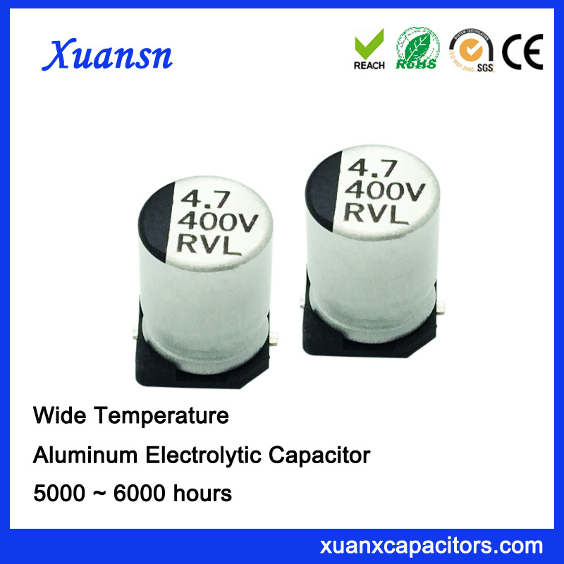 Wide Tempedance 4.7UF 400V Electrolytic Capacitor