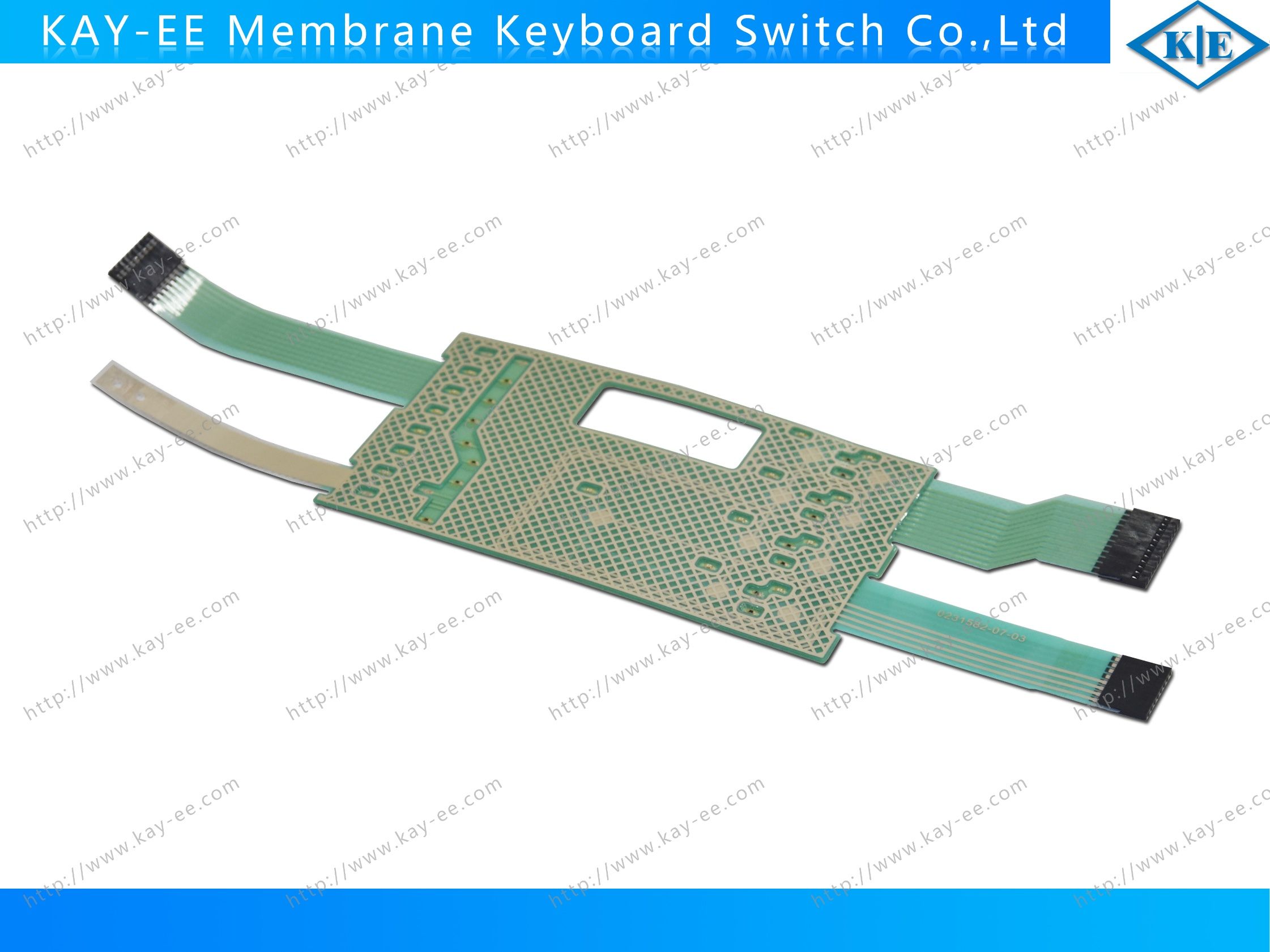 Control Keypad Switch with LED and ESD and Connector