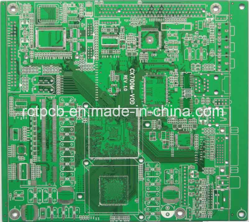 10 Layer HDI Rigid PCB with BGA