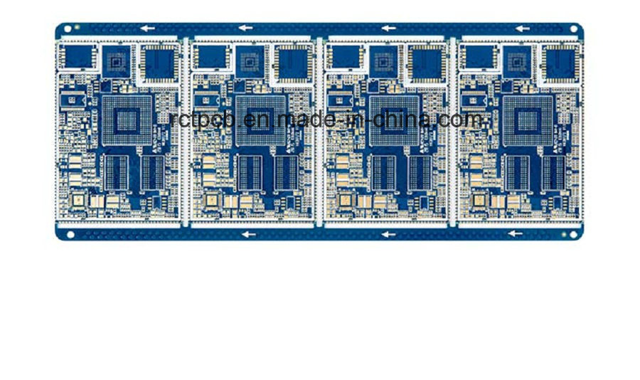 8 Layer Half Hole Rigid PCB