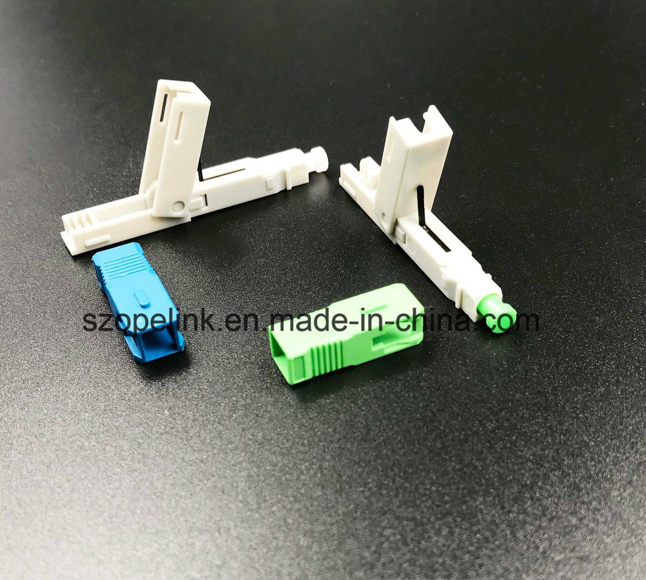 Fast Connector for Fiber Optic LAN (Local Area Network)